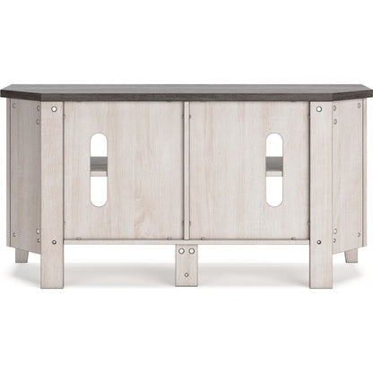 Dorrinson TV Stand - Two-tone
