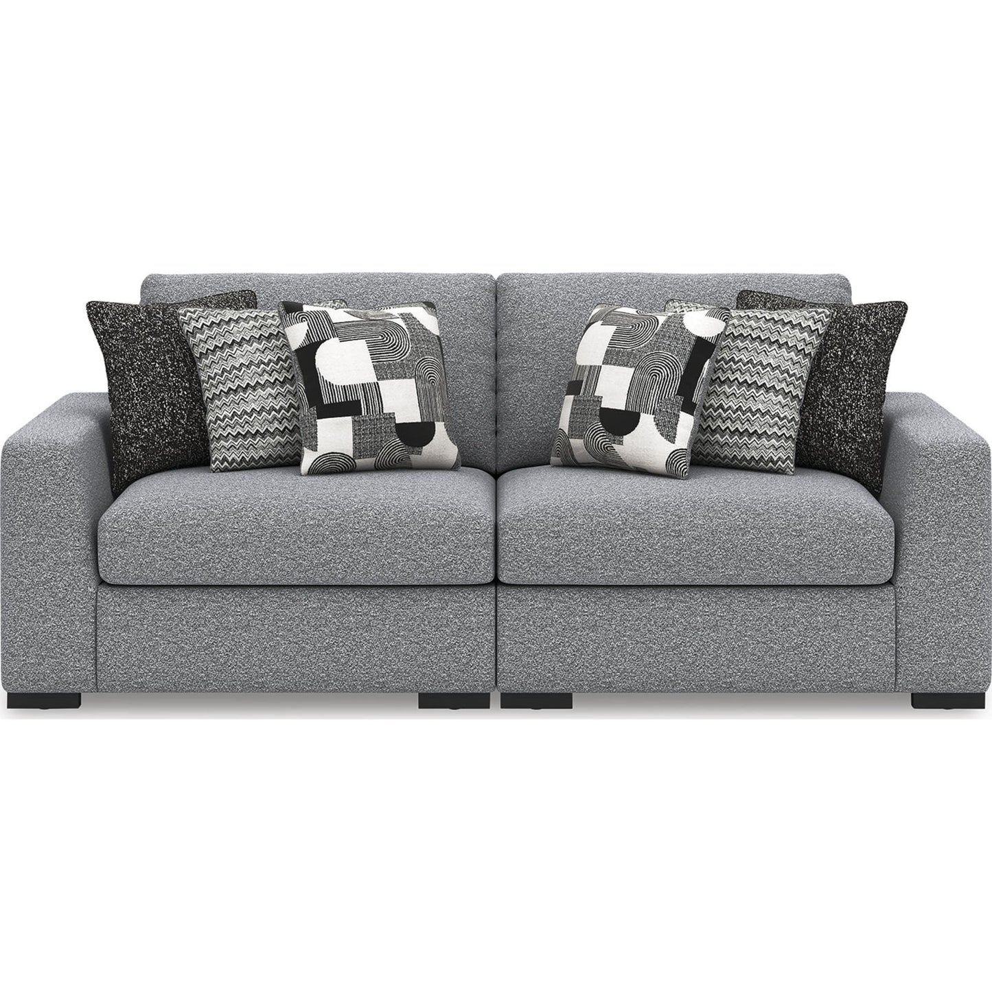 Bealton 2 Piece Sectional - Salt and Pepper