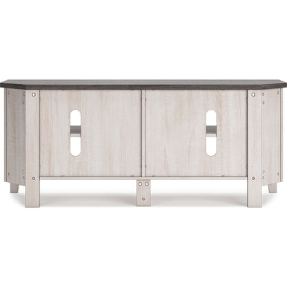 Dorrinson TV Stand - Two-tone