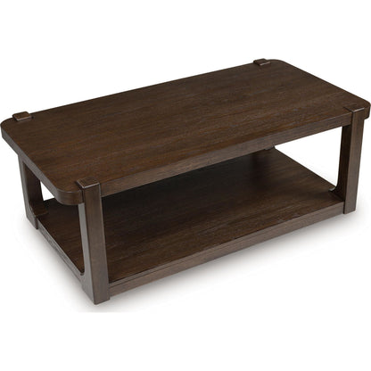 Breckington Coffee Table - Dark Brown