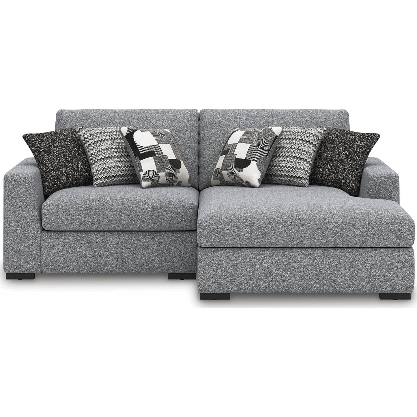 Bealton 2 Piece Sectional with Chaise - Salt and Pepper