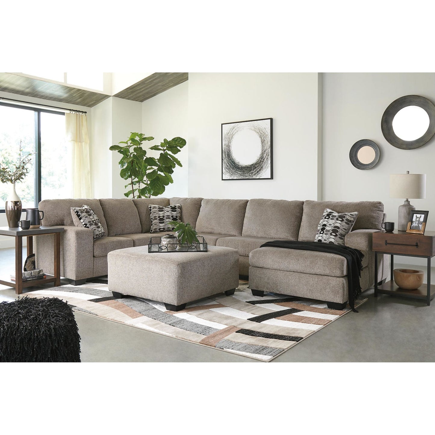 Ballinasloe 3 Piece Sectional with Chaise
