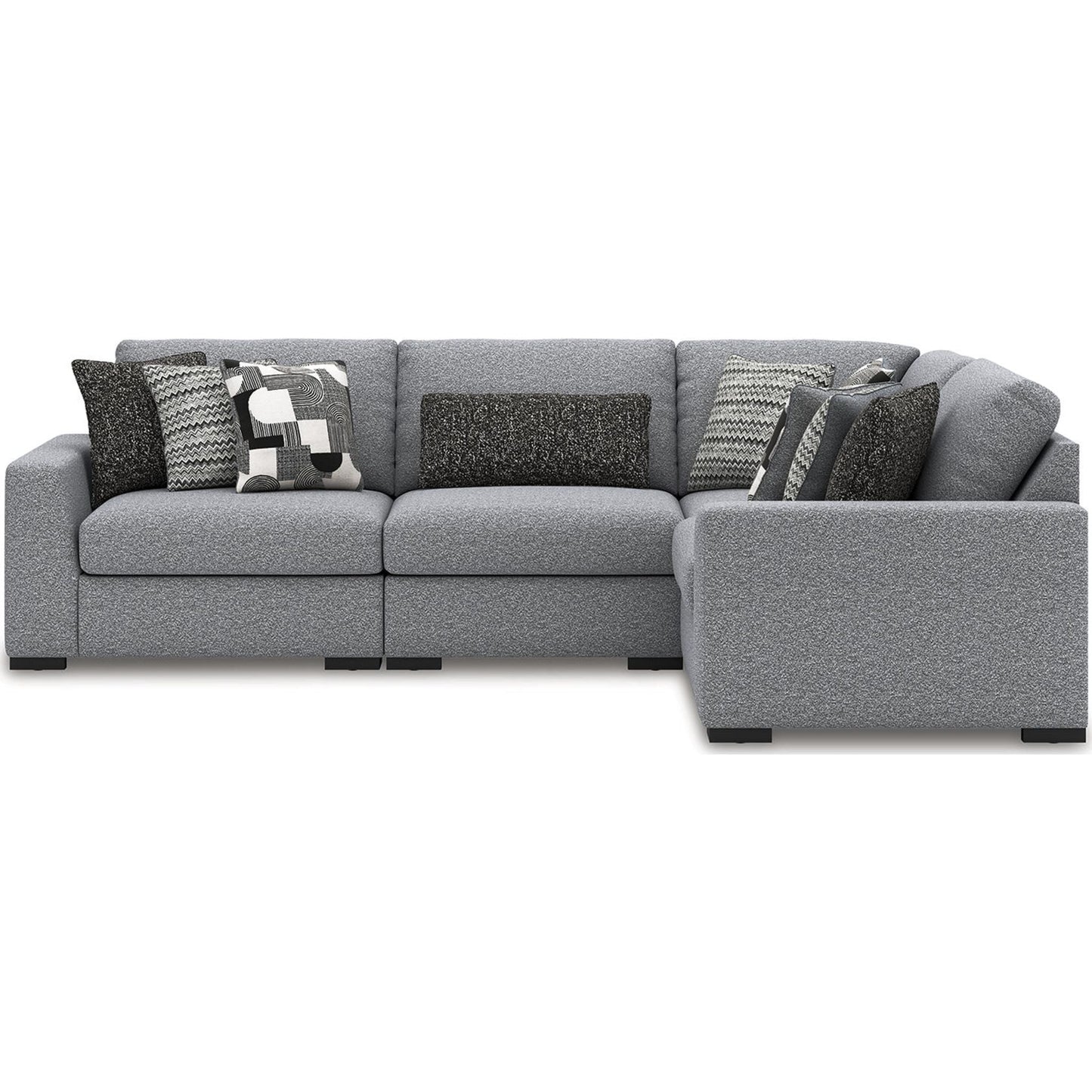 Bealton 4 Piece Sectional - Salt and Pepper