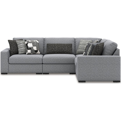 Bealton 4 Piece Sectional - Salt and Pepper
