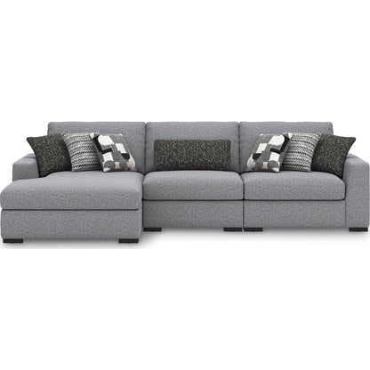 Bealton 3 Piece Sectional with Chaise - Salt and Pepper