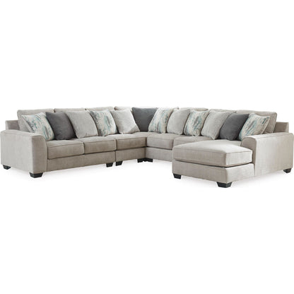 Ardsley 5 Piece Sectional with Chaise