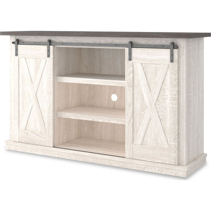 Dorrinson TV Stand - Two-tone
