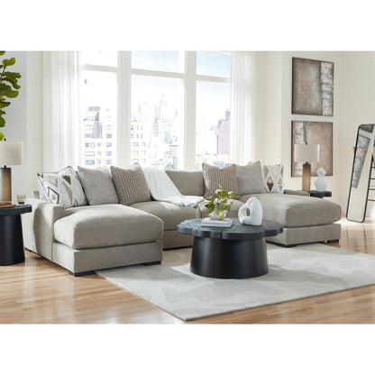 Aslan Court 4 Piece Sectional - Pebble