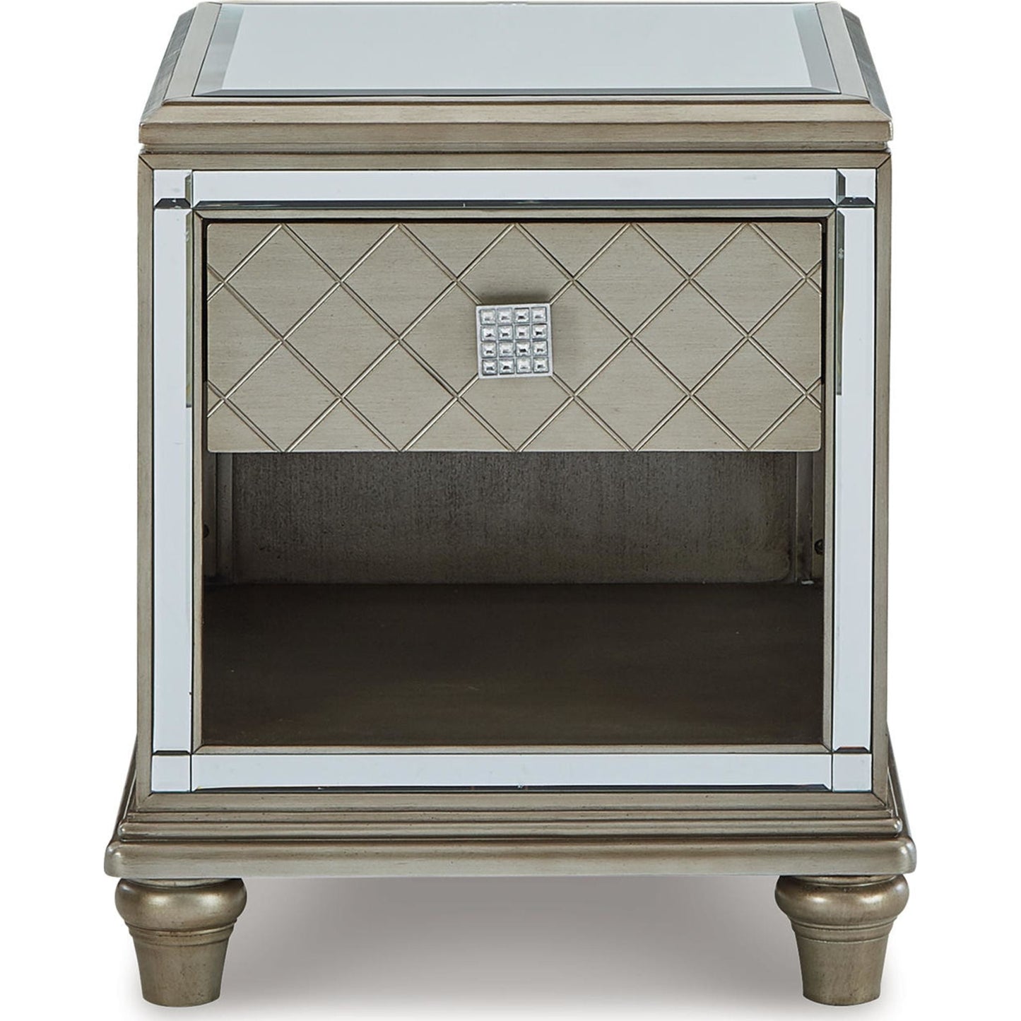 Chevanna End Table - Platinum
