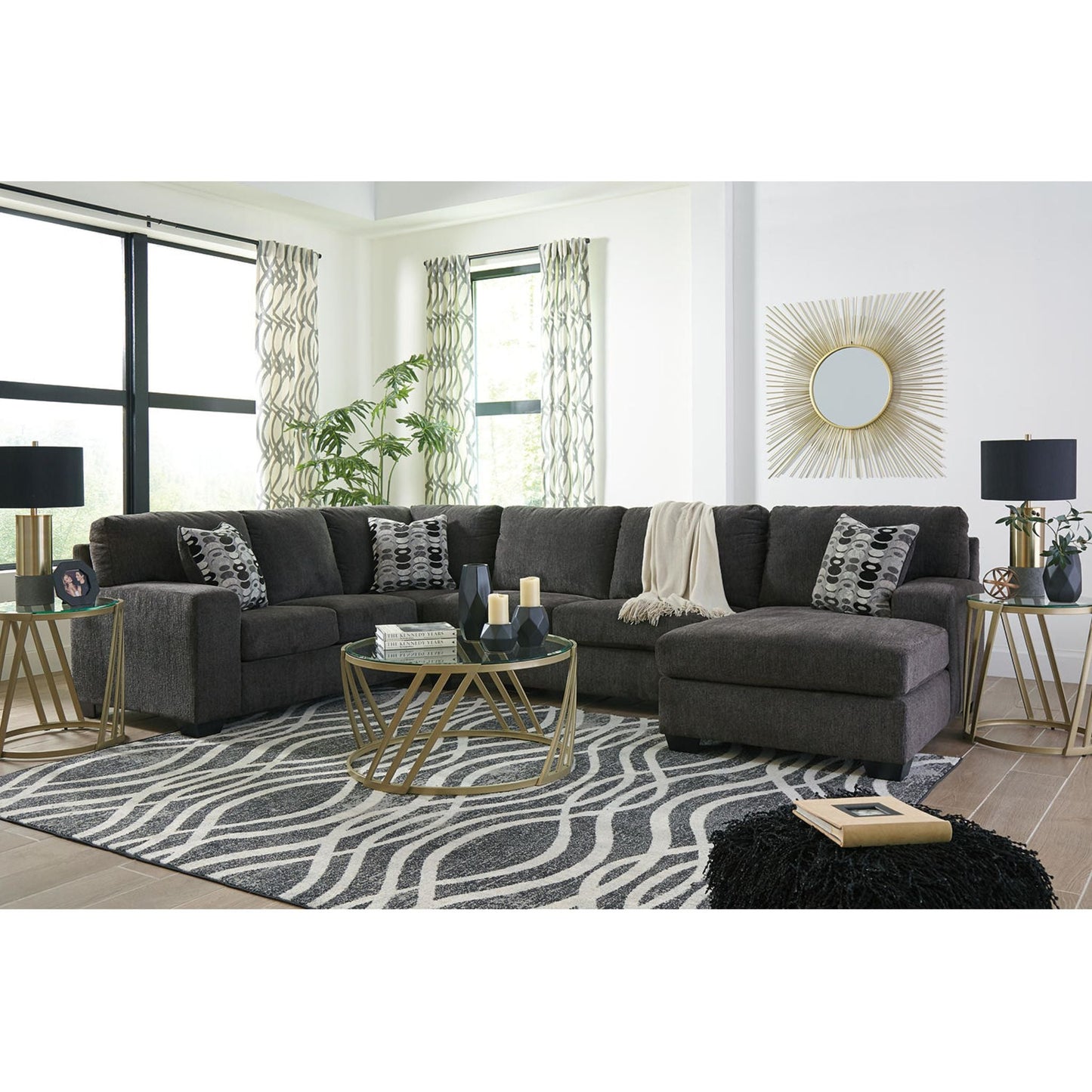 Ballinasloe 3 Piece Sectional with Chaise