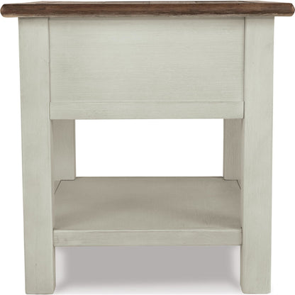 Bolanburg Chairside End Table - Two-tone