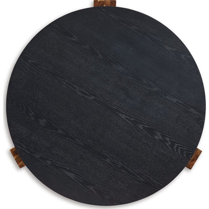 Breenmore 2 Pack Tables - Black/Natural