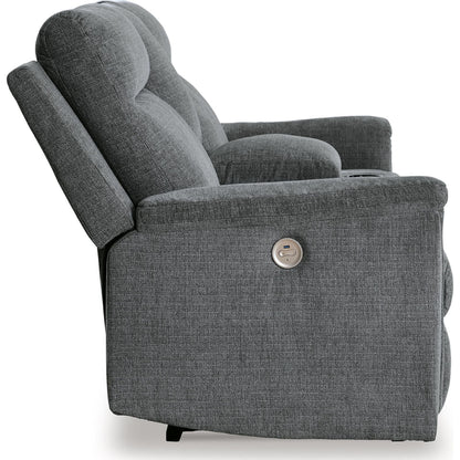 Barnsana Power Reclining Loveseat with Console