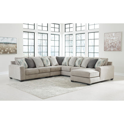 Ardsley 5 Piece Sectional with Chaise