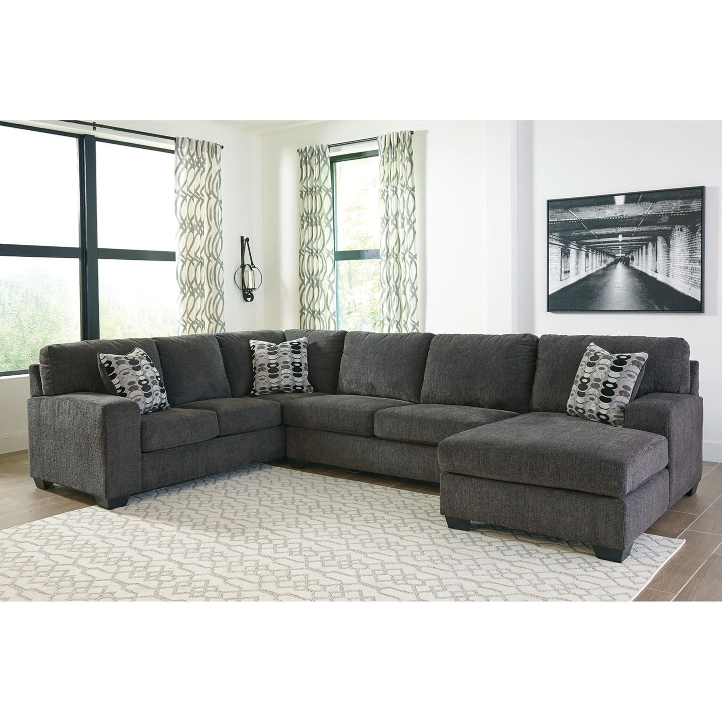 Ballinasloe 3 Piece Sectional with Chaise