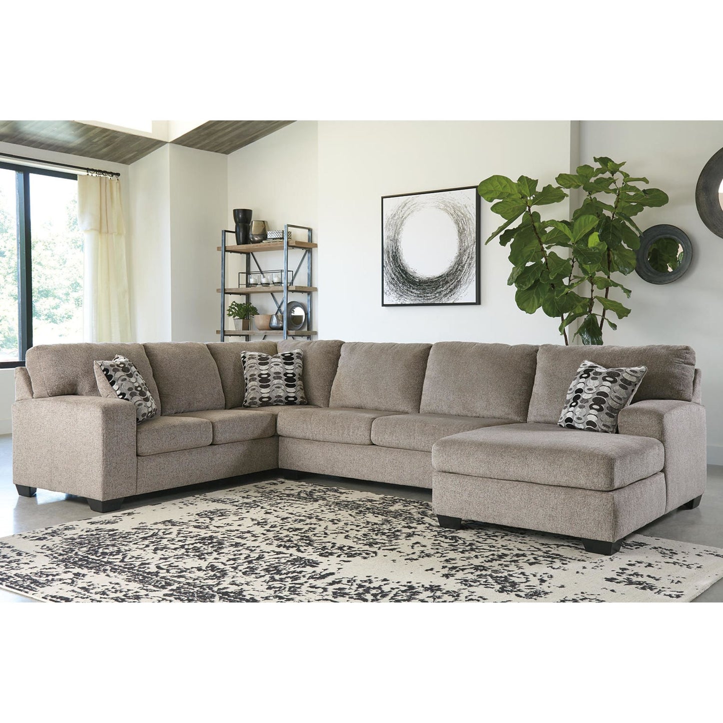 Ballinasloe 3 Piece Sectional with Chaise