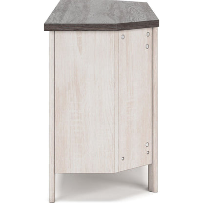Dorrinson TV Stand - Two-tone