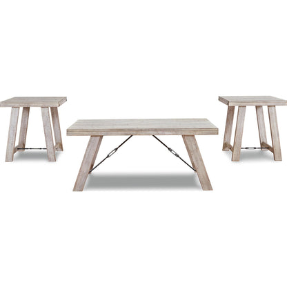 Carynhurst 3 Pack Tables - Whitewash