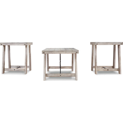 Carynhurst 3 Pack Tables - Whitewash