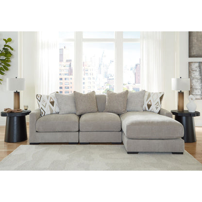 Aslan Court 3 Piece Sectional with Chaise