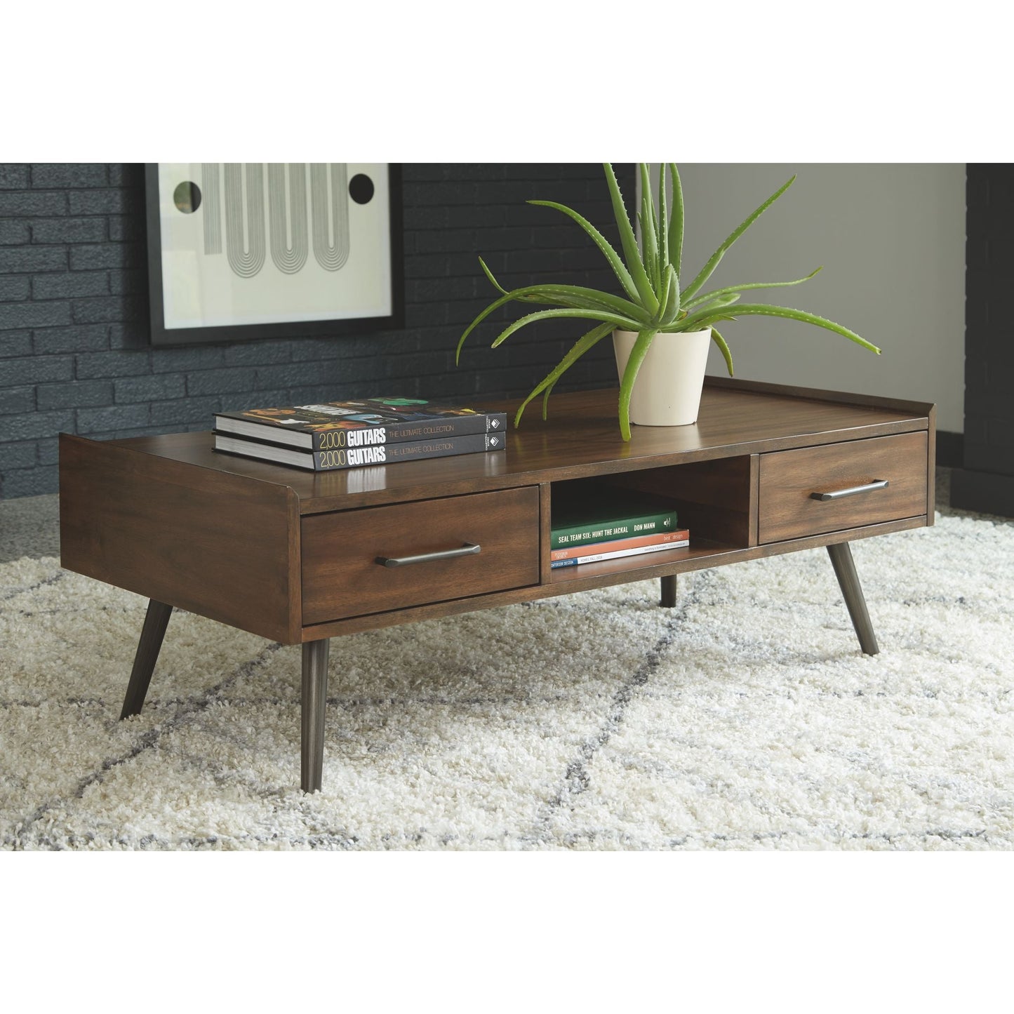 Calmoni Coffee Table - Brown