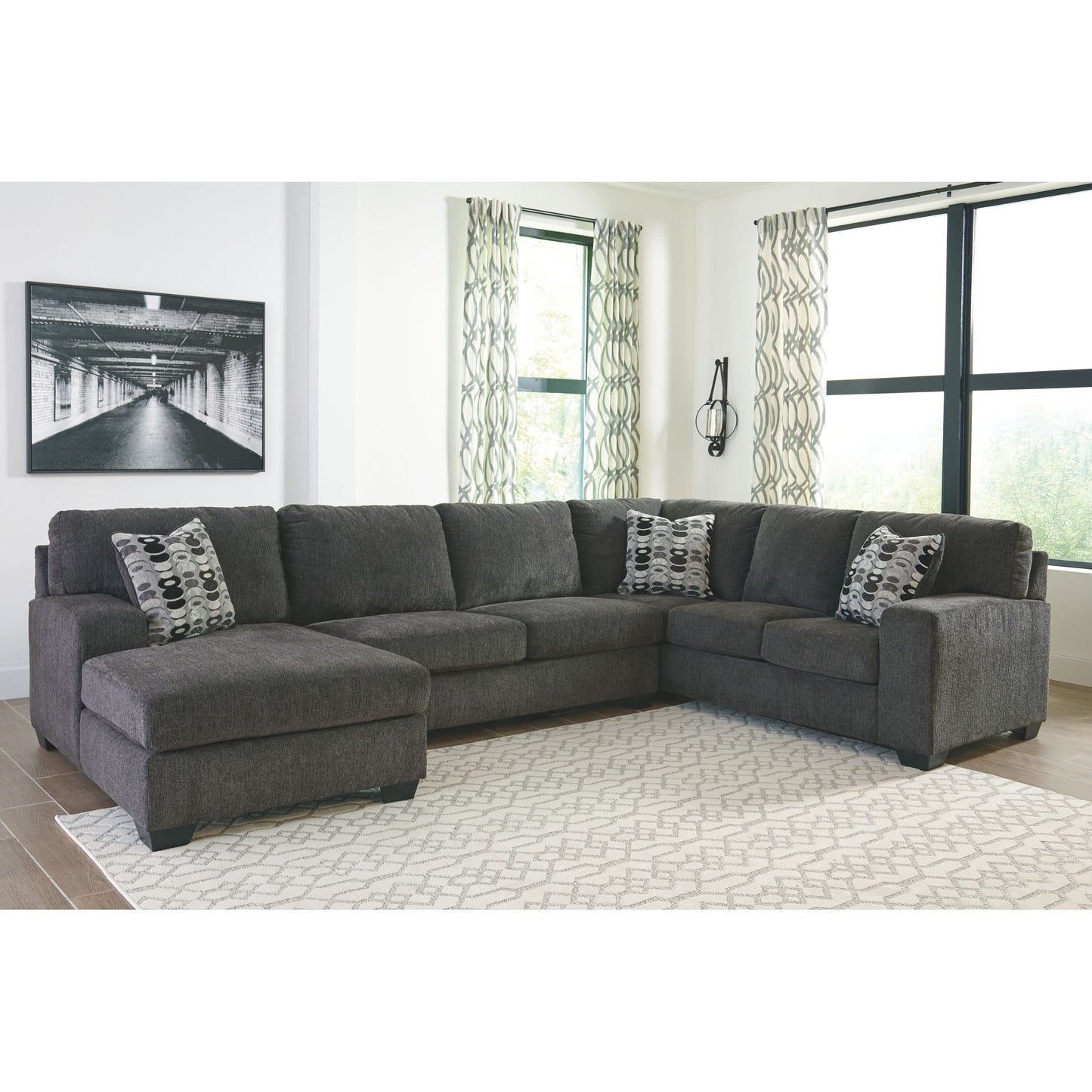 Ballinasloe 3 Piece Sectional with Chaise