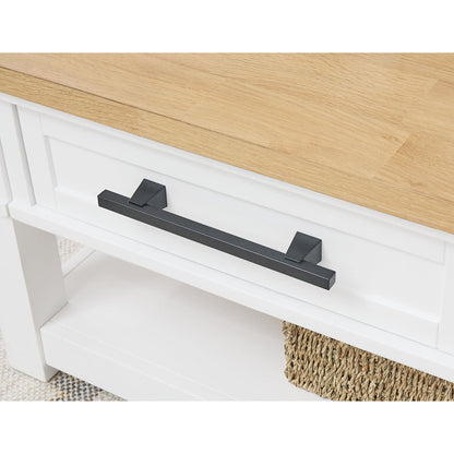 Ashbryn Coffee Table - White/Natural