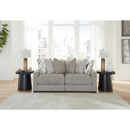 Aslan Court 2 Piece Sectional - Pebble