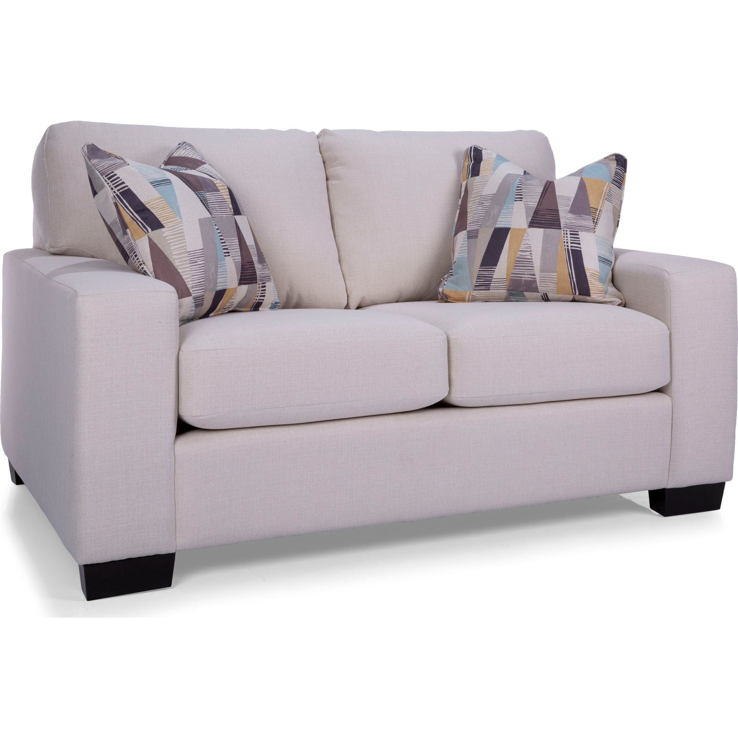 Alessandra Loveseat - Reclaim Ivory/Cheerful Sky