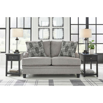 Davinca Loveseat - Charcoal