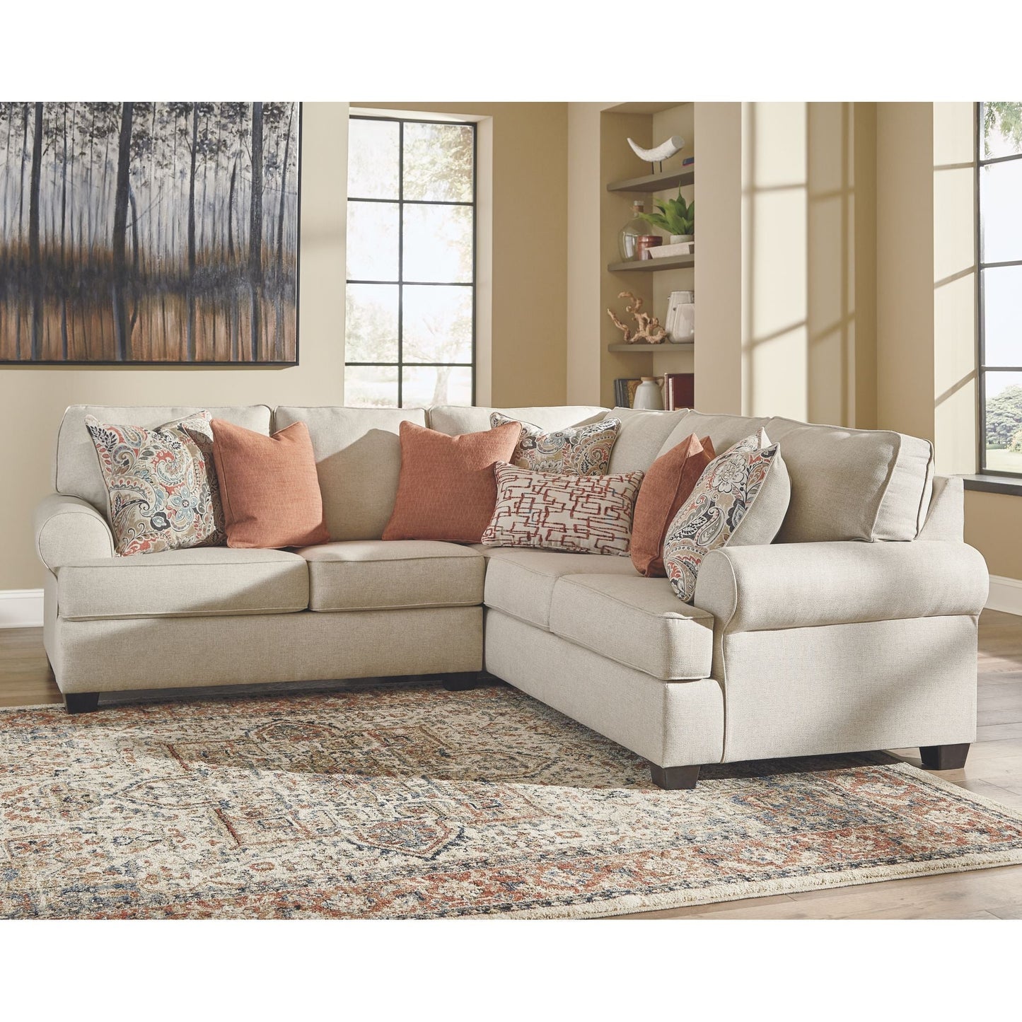 Amici 2 Piece Sectional