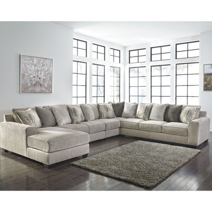 Ardsley 5 Piece Sectional with Chaise