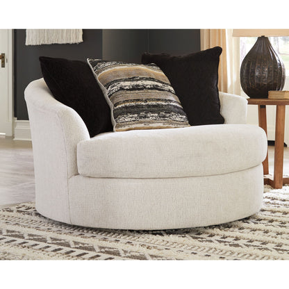 Cambri Swivel Chair - Snow
