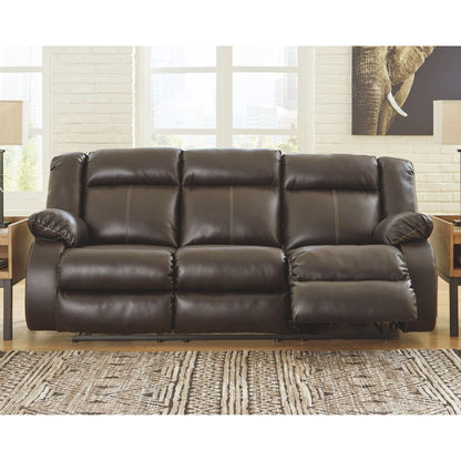 Denoron Power Reclining Sofa - Chocolate