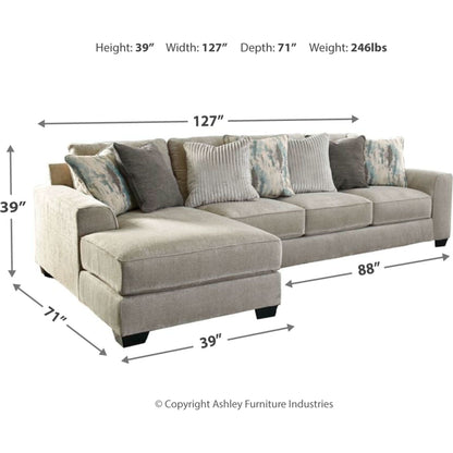 Ardsley 2 Piece Sectional with Chaise