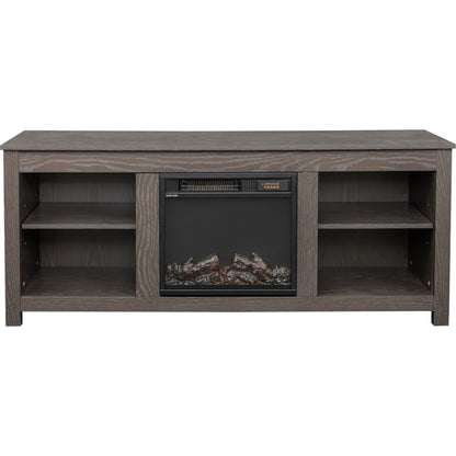 Brenna TV Stand with Fireplace