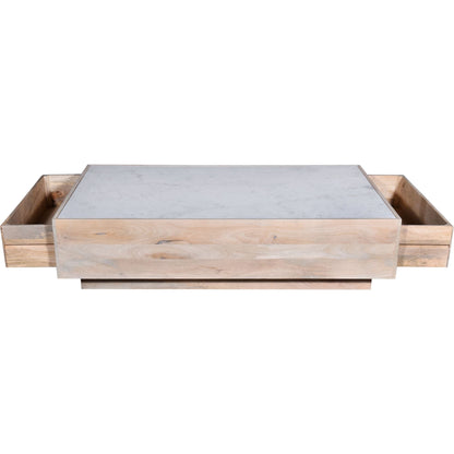 Avani Coffee Table - White Marble