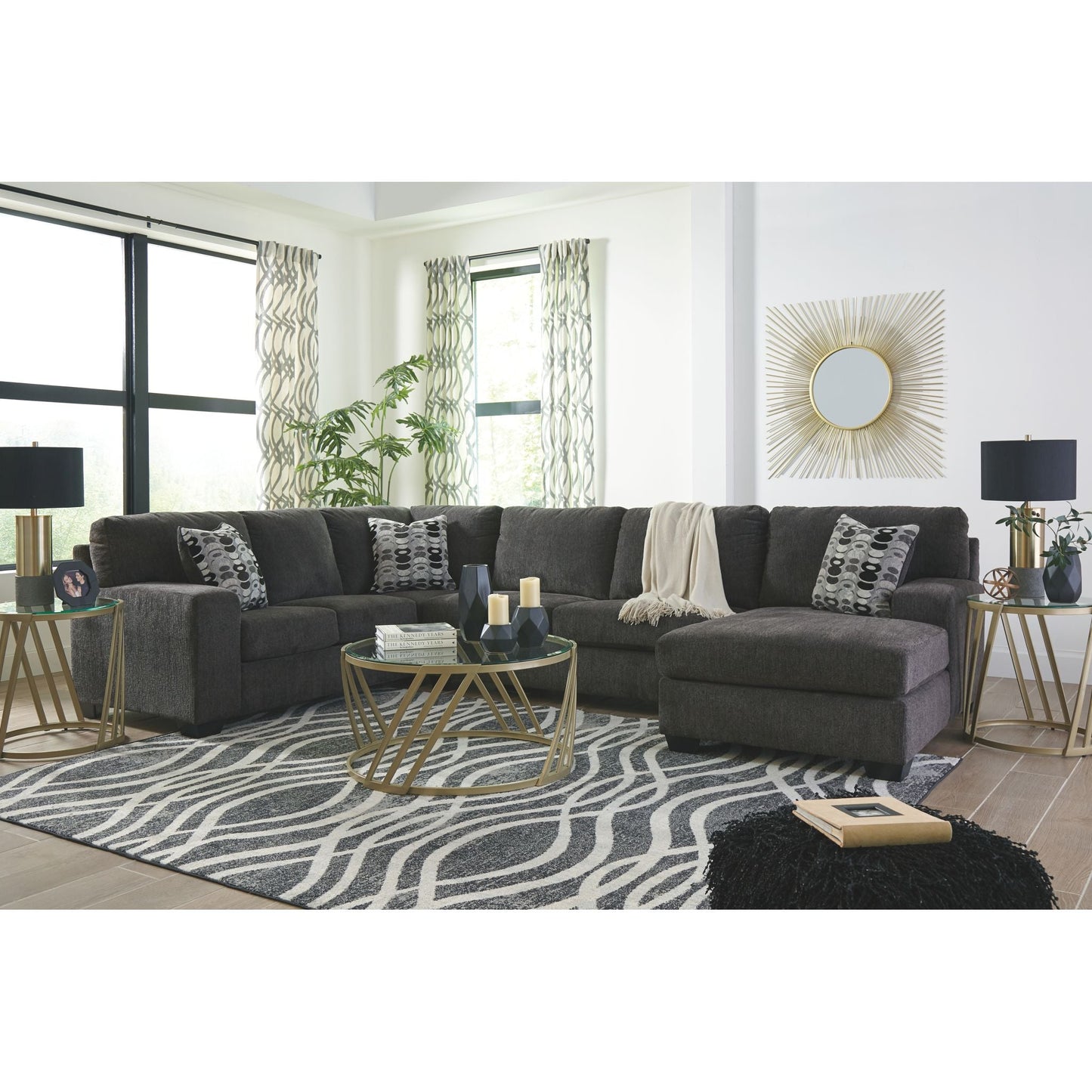 Ballinasloe 3 Piece Sectional with Chaise