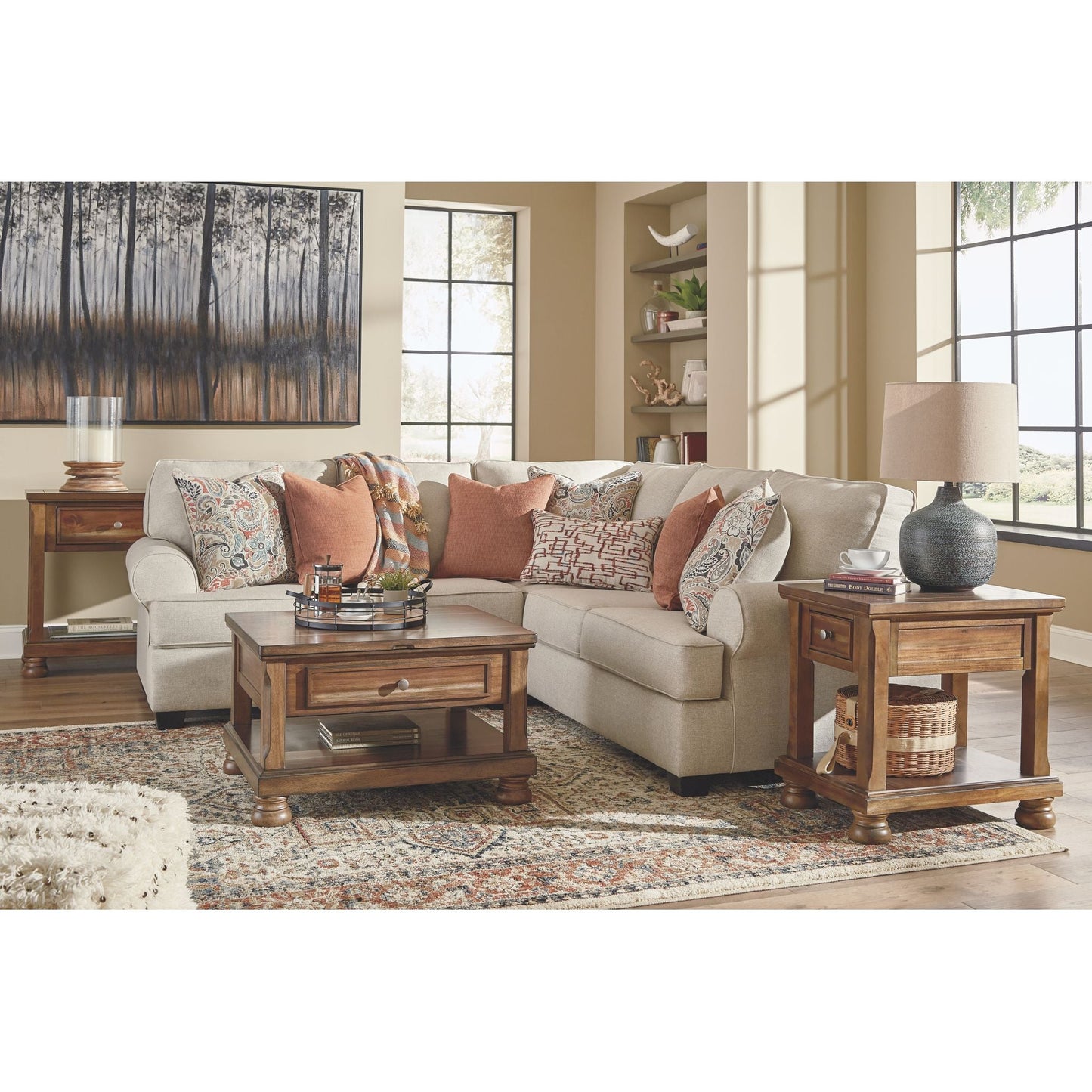 Amici 2 Piece Sectional