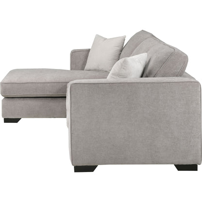 Amber 2 Piece Sectional with Chaise - Taupe