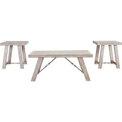 Carynhurst 3 Pack Tables - Whitewash