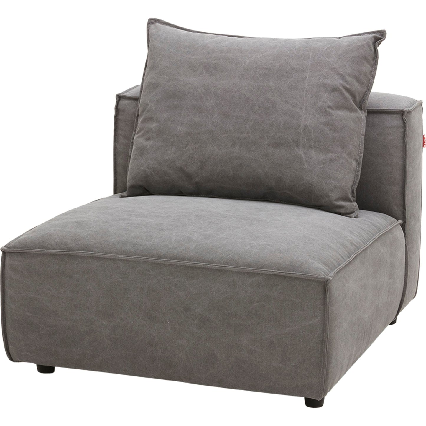 Angela 5 Piece Sectional - Capricorn Charcoal