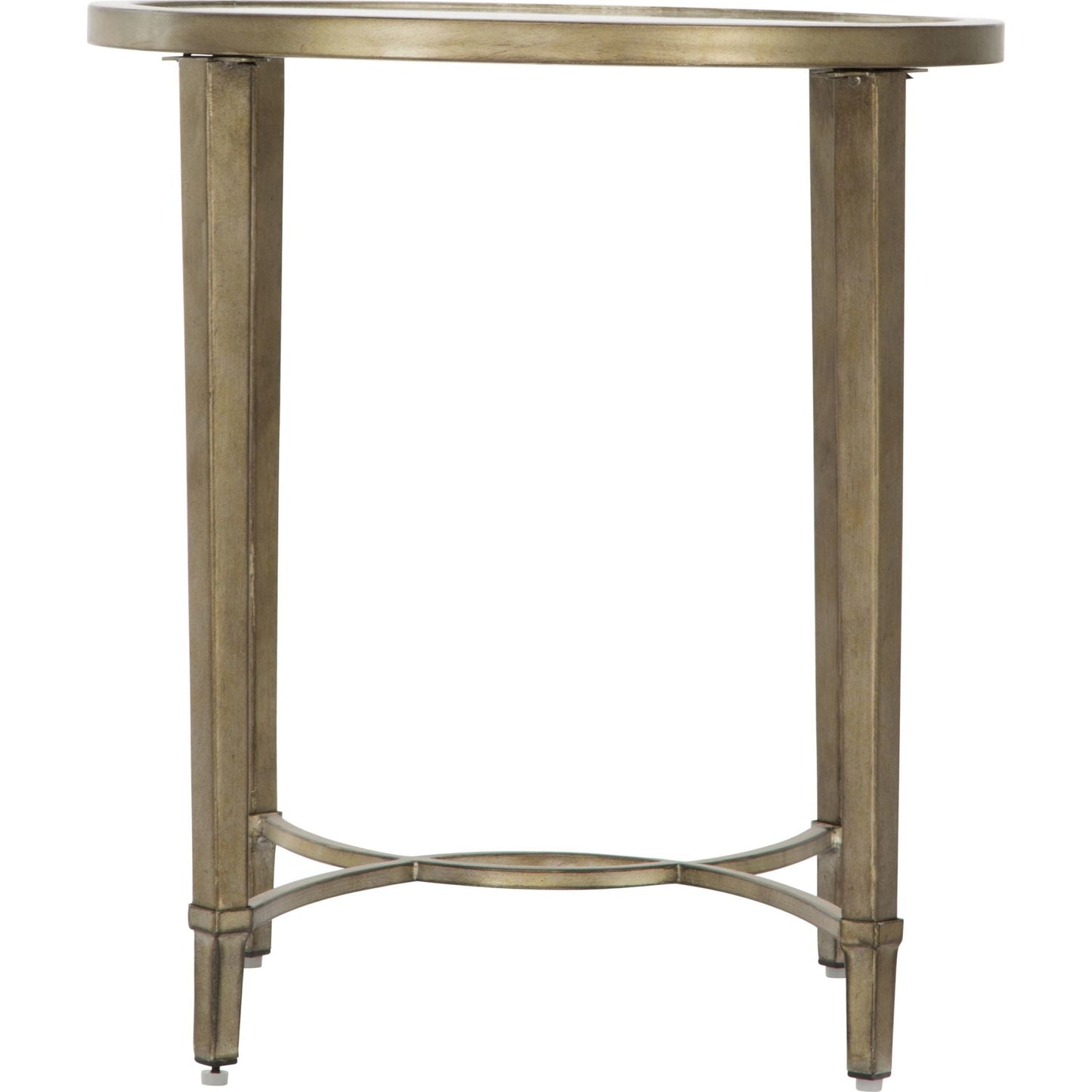 Copia End Table - Antique Silver