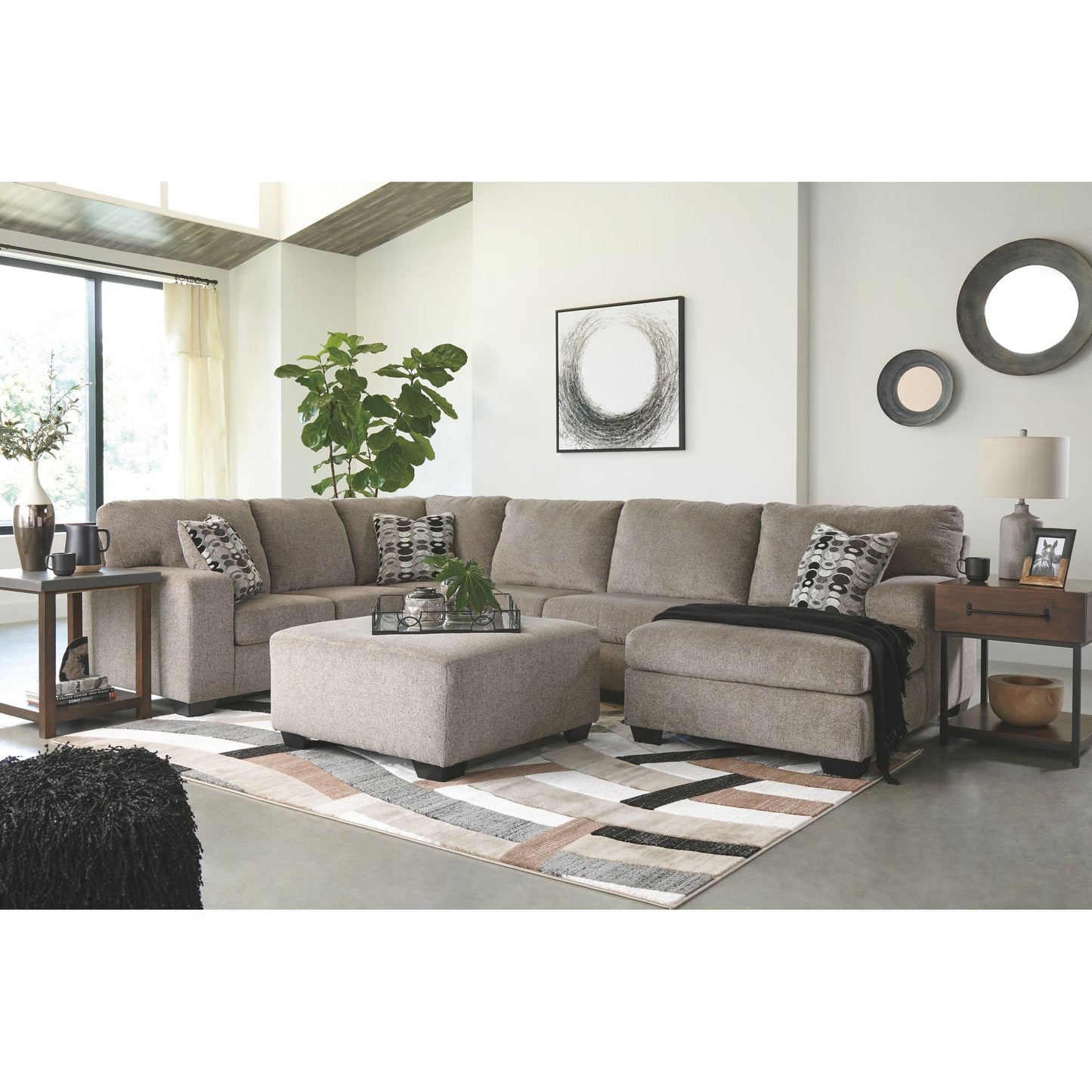 Ballinasloe 3 Piece Sectional with Chaise