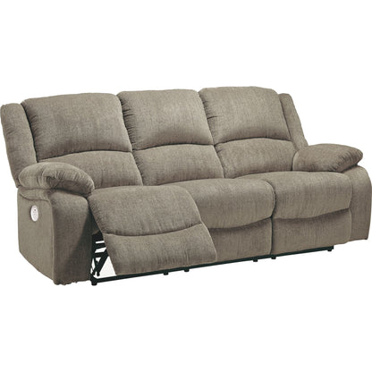 Draycoll Power Reclining Sofa - Pewter