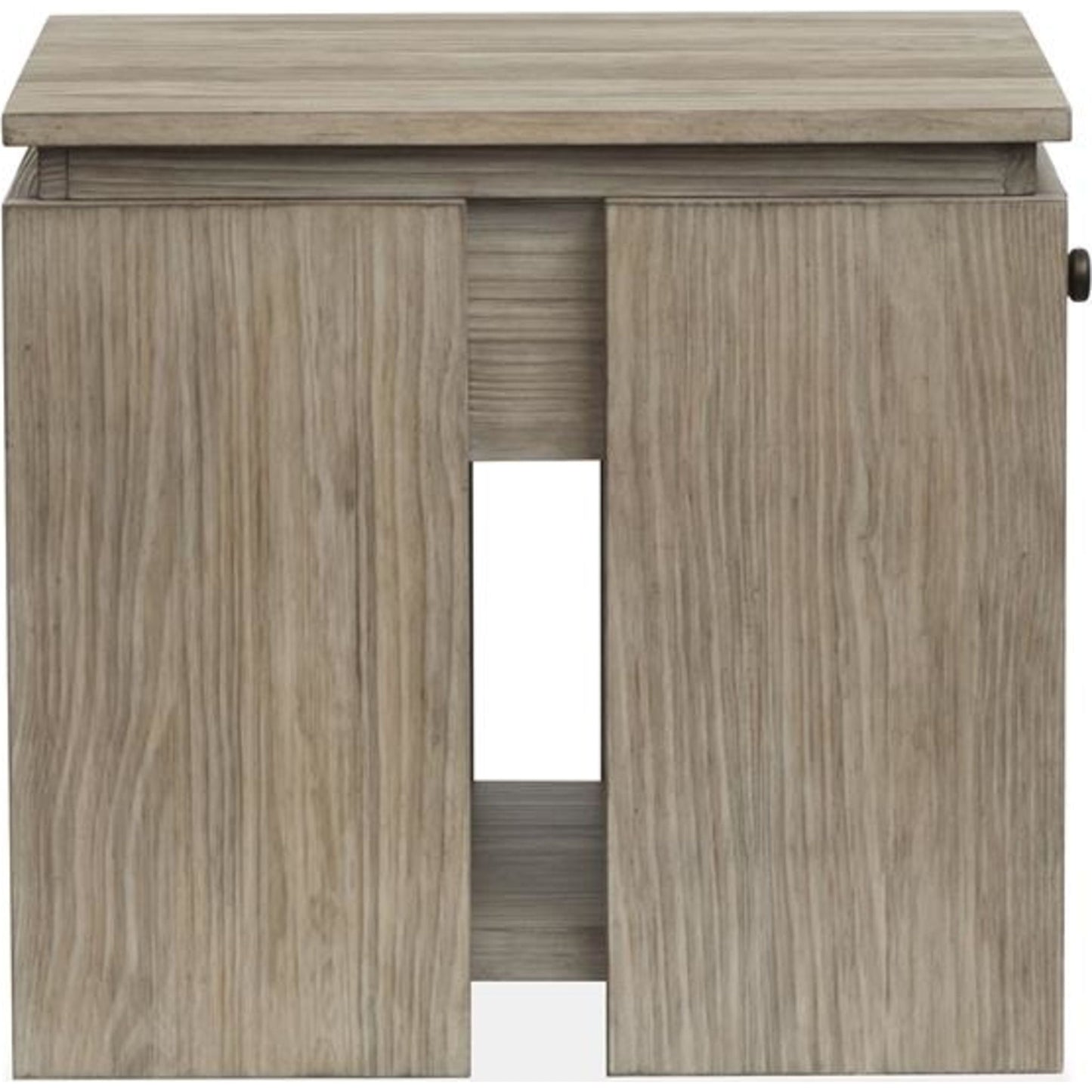 Conrad End Table - Stone Harbour Grey