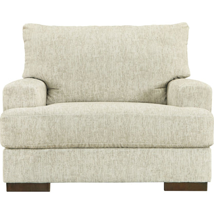Caretti Chair and a Half - Parchment