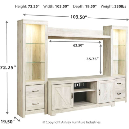 Bellaby 4 Piece Pier - Whitewash
