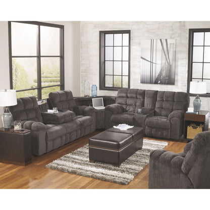 Acieona Swivel Rocker Recliner - Slate