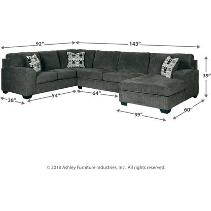 Ballinasloe 3 Piece Sectional with Chaise
